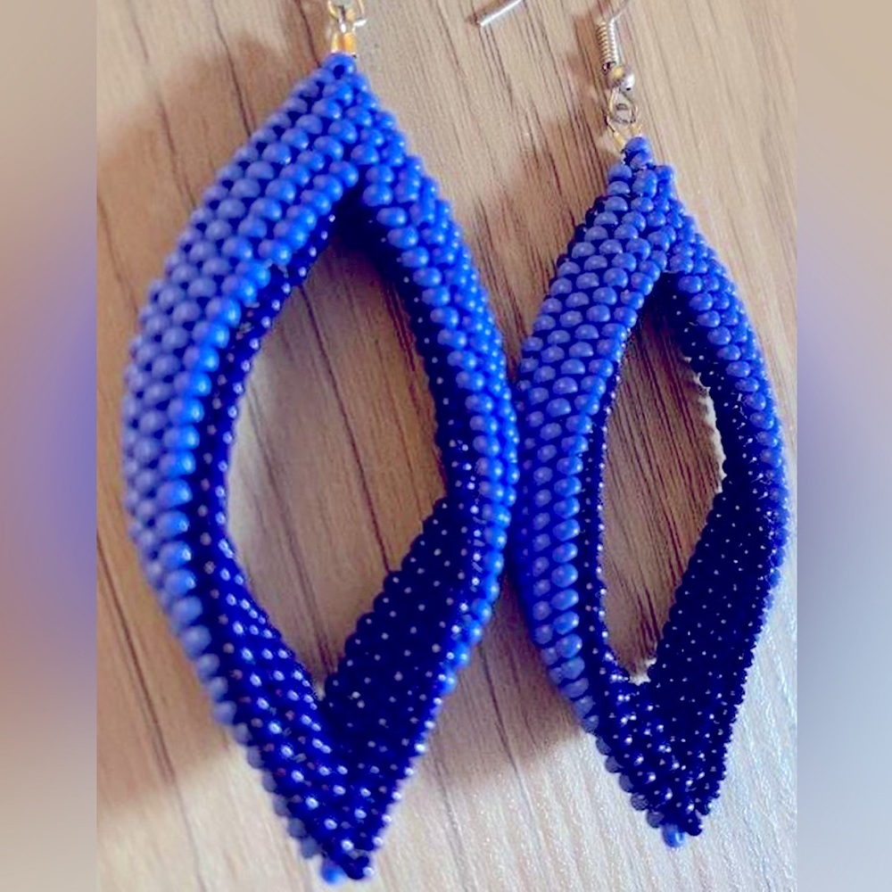 Handmade beaded earrings